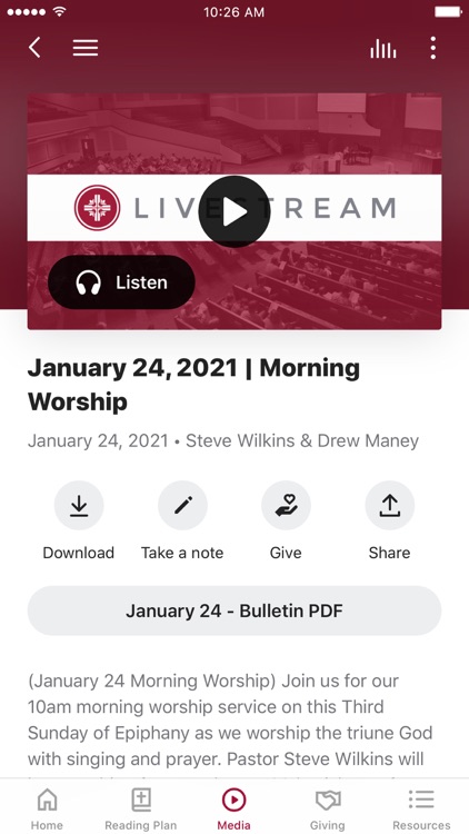 Church of the Redeemer App