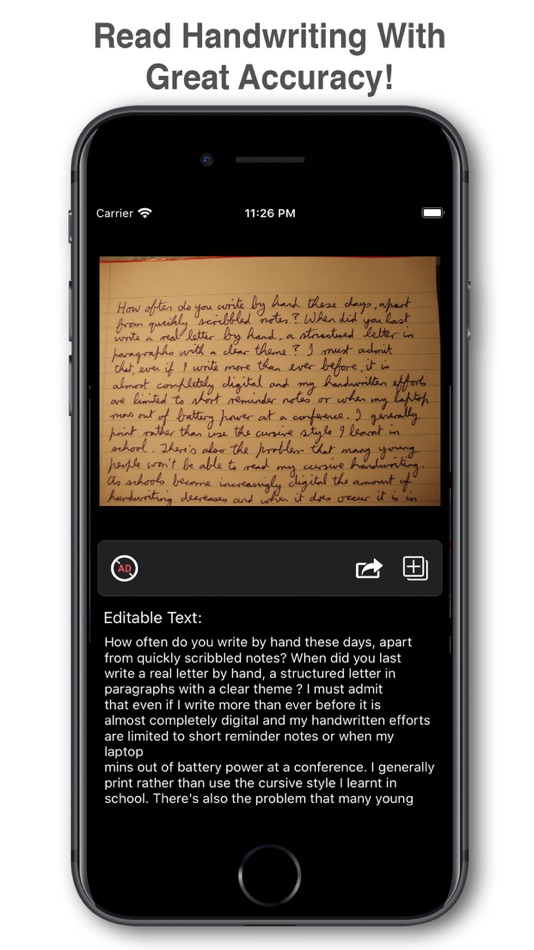 #2. Best OCR & Handwriting Reader (iOS) 由: Tahira Ghani