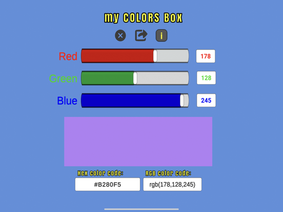 Screenshot #5 pour My Colors Box