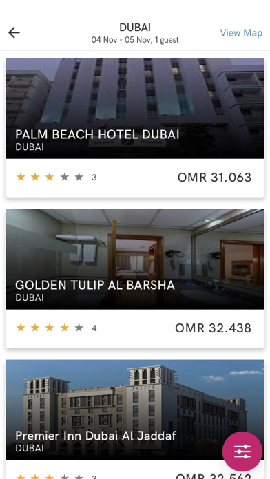 Majan Travel Agent App Screenshot