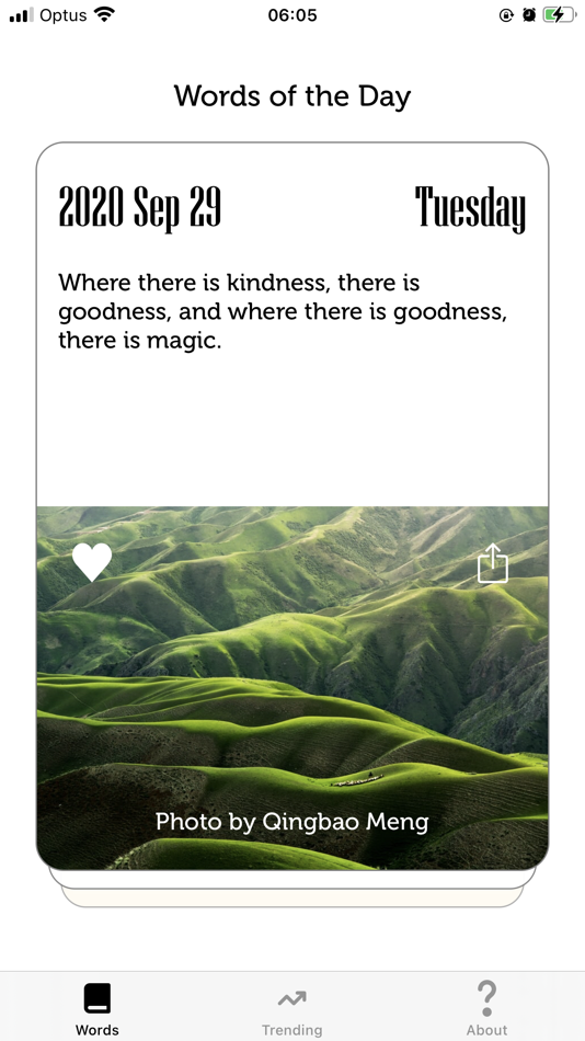 #6. Words of the Day (iOS) 由: Yang Liu