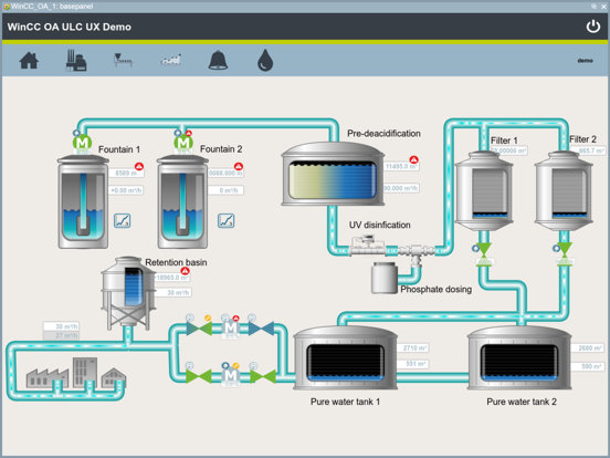 Screenshot #5 pour SIMATIC WinCC OA UI