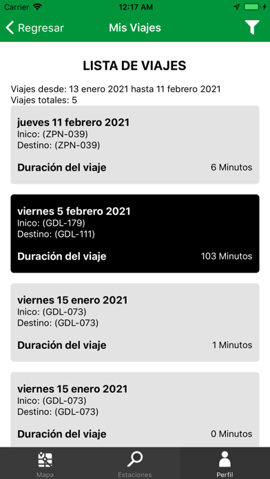 MiBici Screenshot