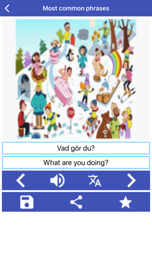 #7. Learn Swedish Phrases (iOS) 由: Imad Al-Zaidi.