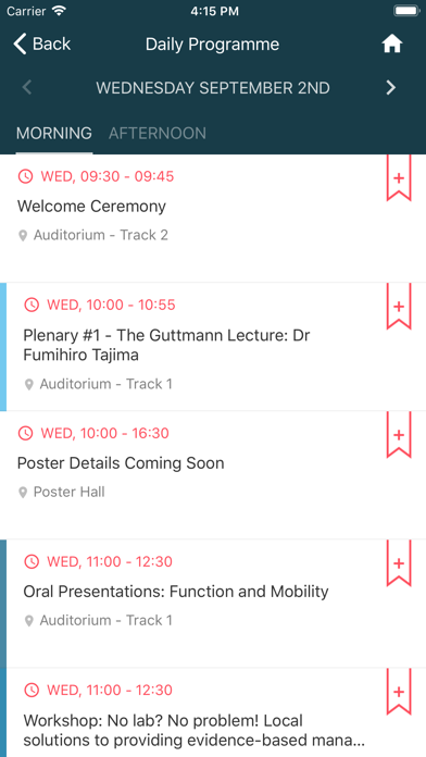 Screenshot #2 pour ISCoS 2020: VIRTUAL