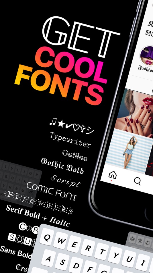 #1. Fonts Fancy - Cool Keyboard (iOS) By: Dream App Studio