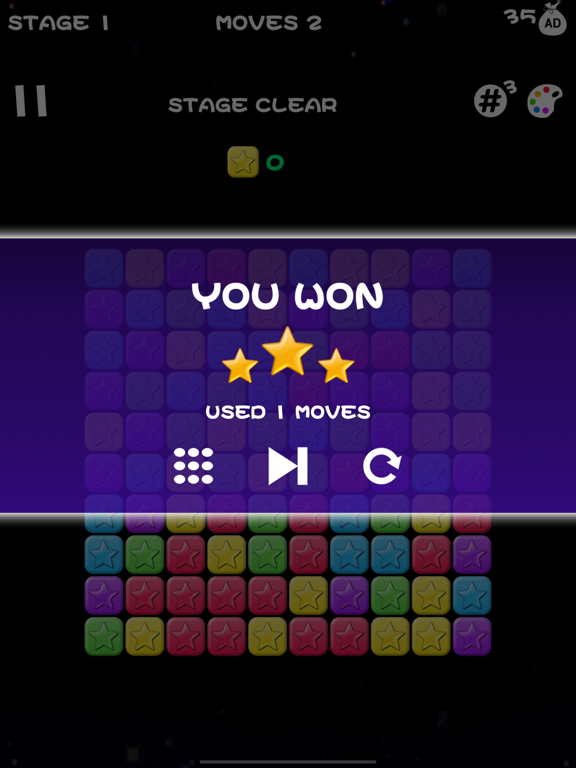 Screenshot #6 pour Popping Stars-classic game