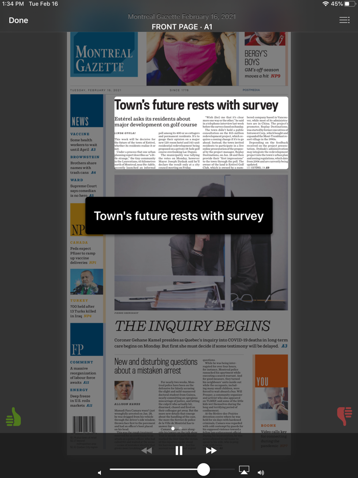 Montreal Gazette ePaper