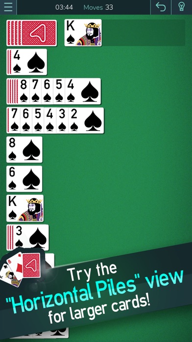 Arkadium's Spider Solitaire Screenshot