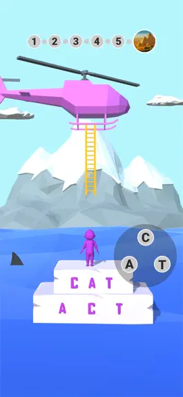 Game screenshot Word Stack 3D apk