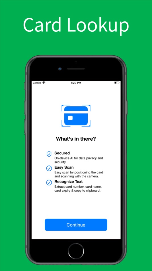#1. Card Lookup (iOS) 由: Pratheesh Bennet