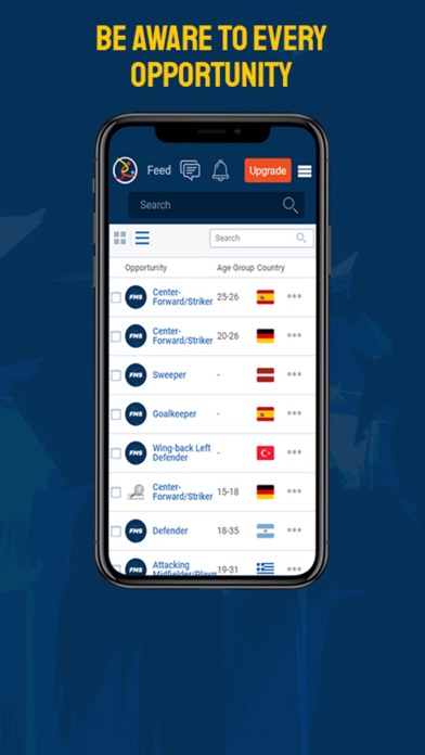 Football Matching Services Screenshot
