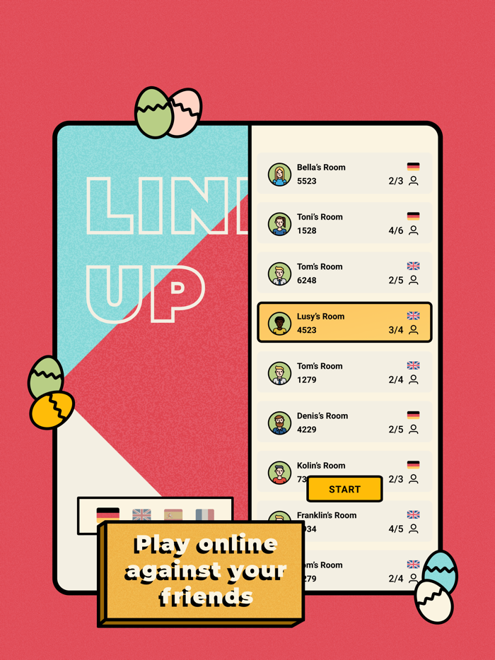 Line Up - The fun card game