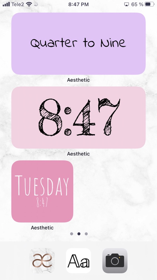 #1. Aesthetic (iOS) 由: Apponaut LLC