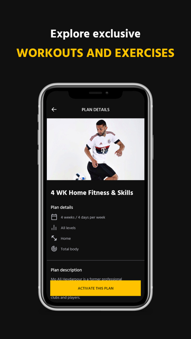 Mo Ali FC Soccer Football App Screenshot