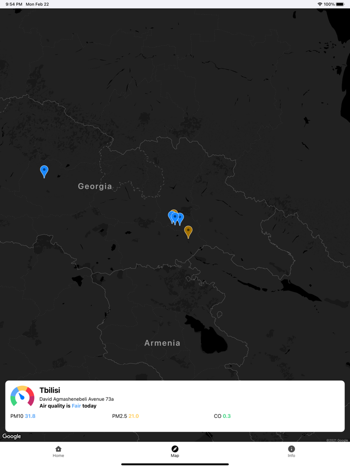 Georgian Air Quality