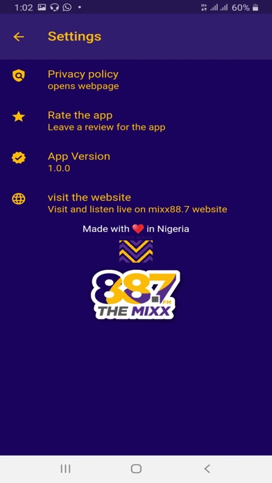 The Mixx 88.7 FM Screenshot