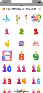 Happy Birthday GIF Animated ! screenshot #6 for iPhone