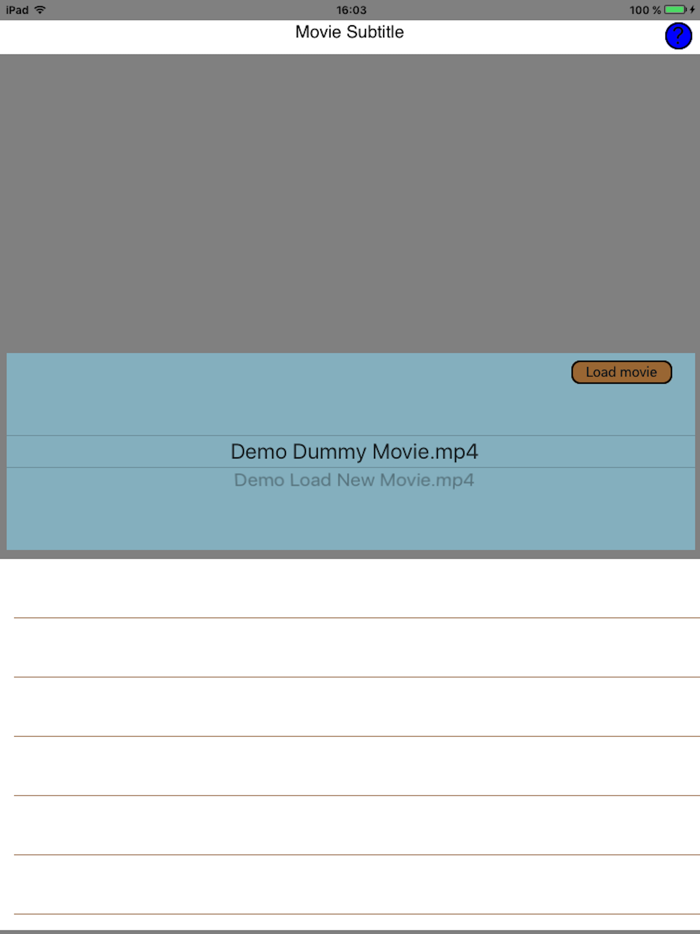 Movie Subtitle Navigation