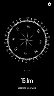 altimeter,gps location,compass iphone screenshot 1