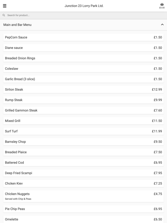 Screenshot #5 pour J23 Truck Stop M1 Food & Drink