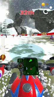snow racer! iphone screenshot 2