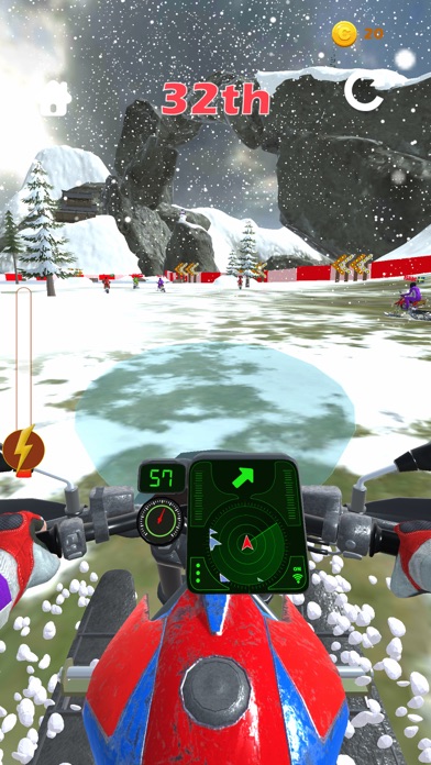 Screenshot #2 pour Snow Racer!