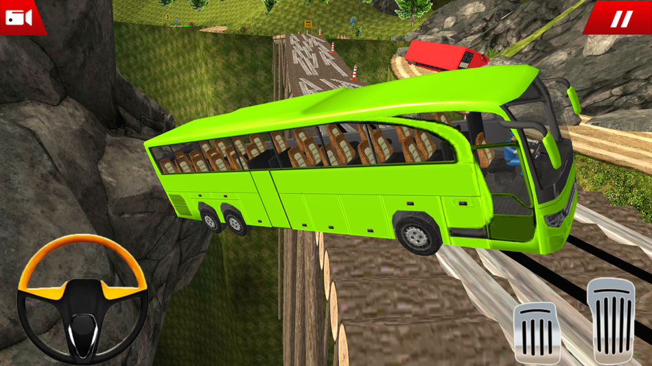 #3. Uphill Bus Racing (iOS) Podle: Game Biz