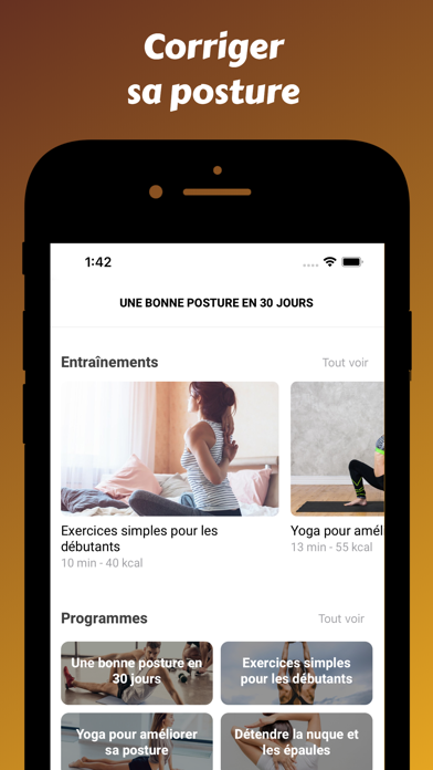 Screenshot #2 pour Corriger sa posture
