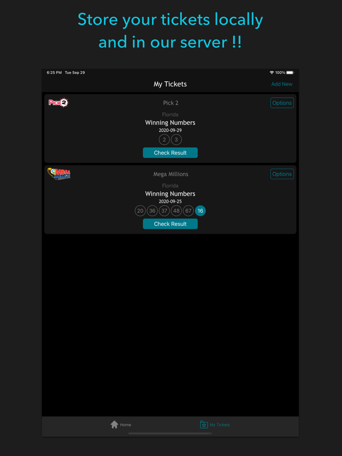 Florida Lottery Scan and Results