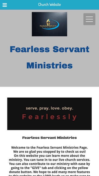 Fearless Servant Ministries