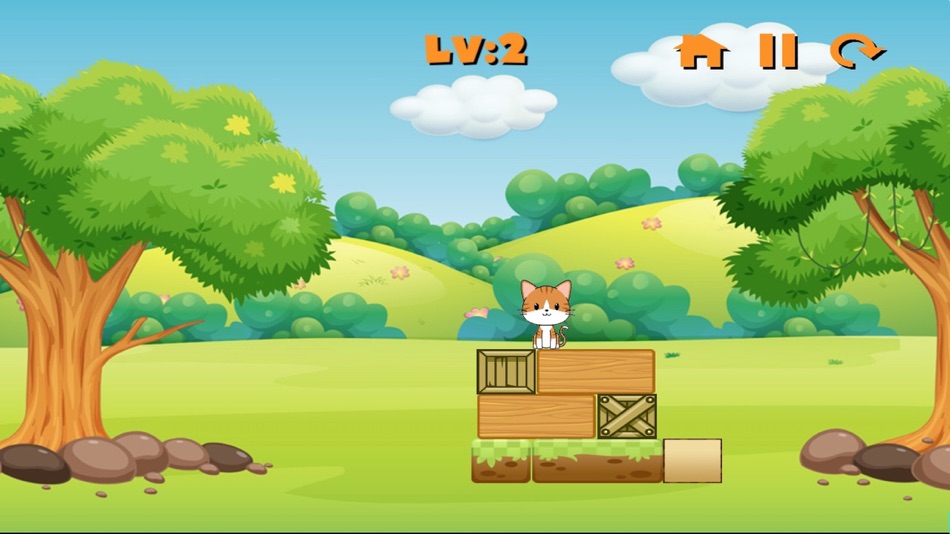 #2. Kitty Drop Cat Save (iOS) Podle: Giuseppe Calcagno