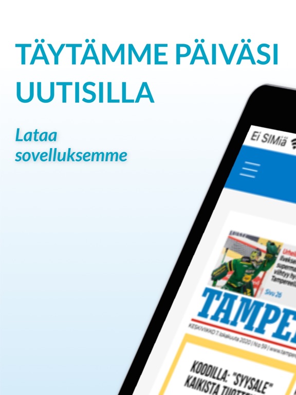 Screenshot #4 pour Tamperelainen, päivän lehti