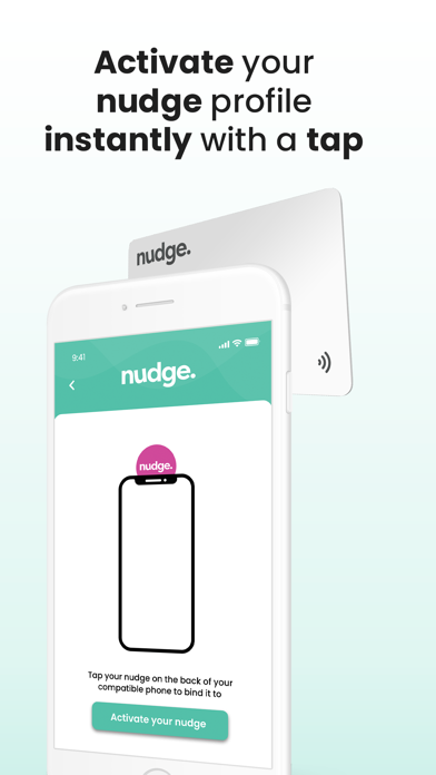 nudge – Digital Business Card Screenshot