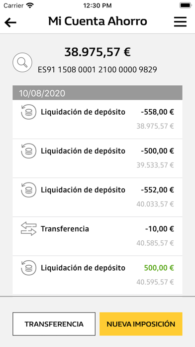 Renault Bank Screenshot