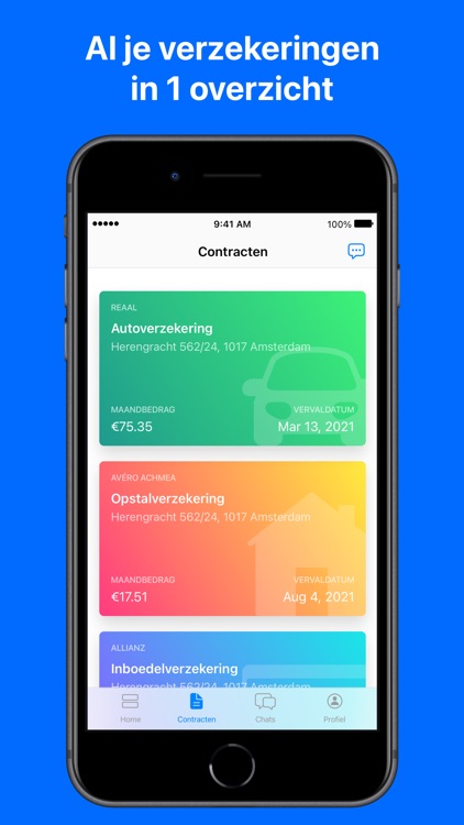 Swift.Online – VerzekeringsApp