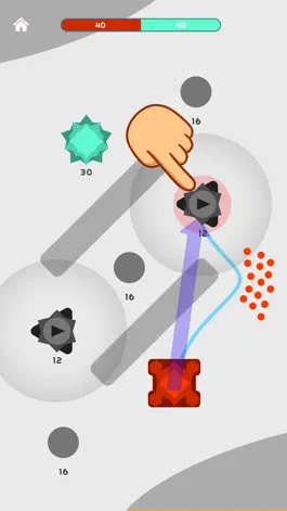 Game screenshot Clash of Dots - 1v1 RTS mod apk