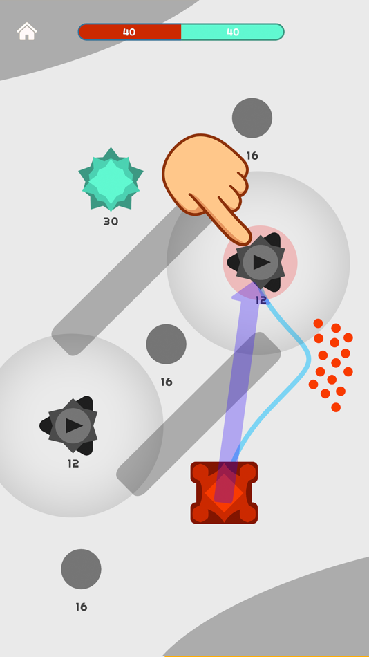 #1. Clash of Dots - 1v1 RTS (iOS) 由: AI Games FZ
