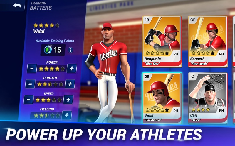 ballistic baseball iphone screenshot 3