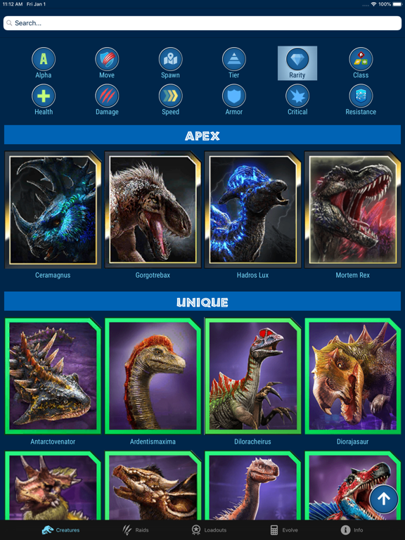 Screenshot #5 pour Jurassic Field Guide