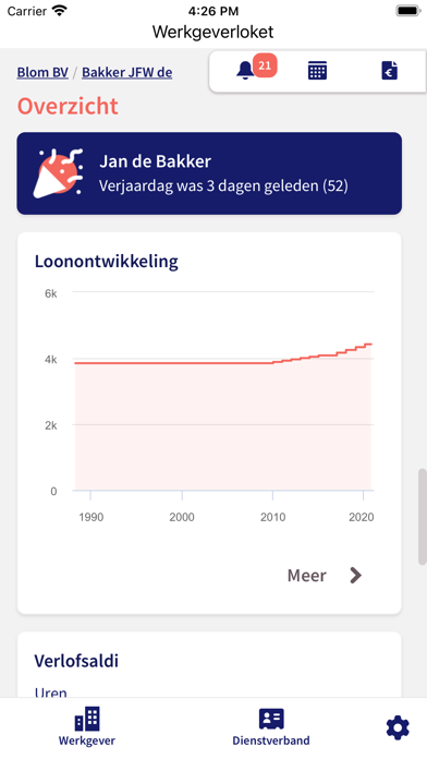 Werkgeverloket Screenshot