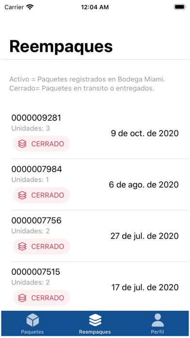 MultiEnvíos Express Screenshot