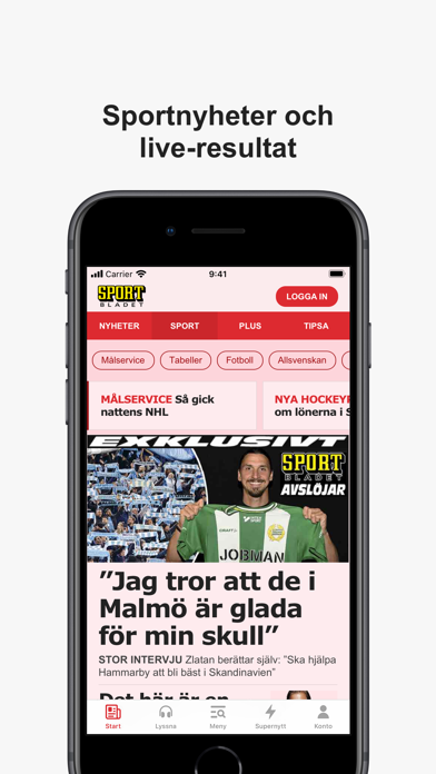 Aftonbladet Nyheter Screenshot