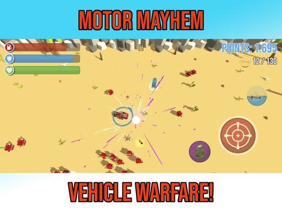 Motor Mayhem - Vehicle Warfareのおすすめ画像1