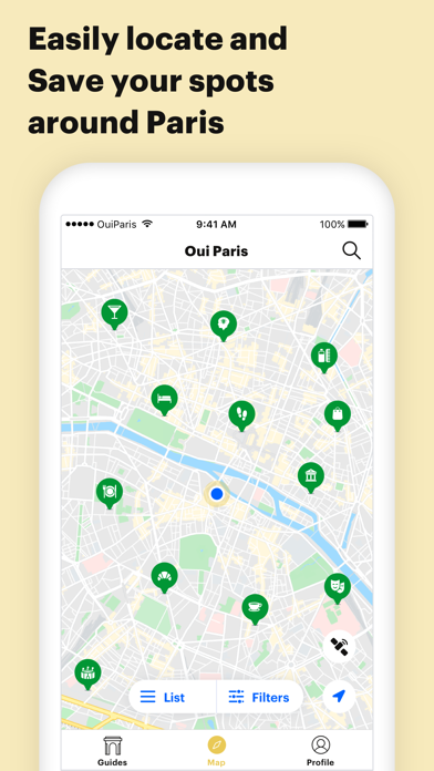 Oui Paris: City Travel Guide Screenshot