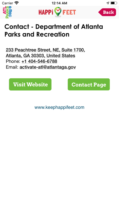 HAPPiFEET - Atlanta Parks Screenshot