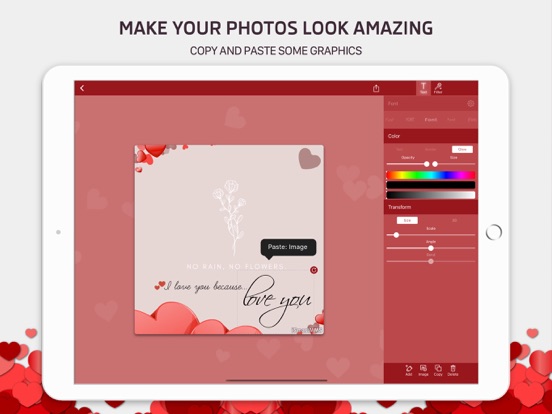 Screenshot #4 pour Love Greeting Cards Maker