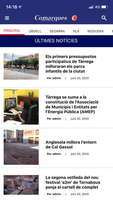 Comarques de Ponent Screenshot