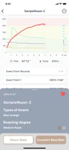 BeanBon Home Coffee Roaster screenshot #2 for iPhone