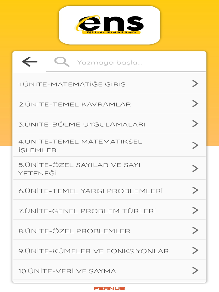 Ens Destek Video Çözüm